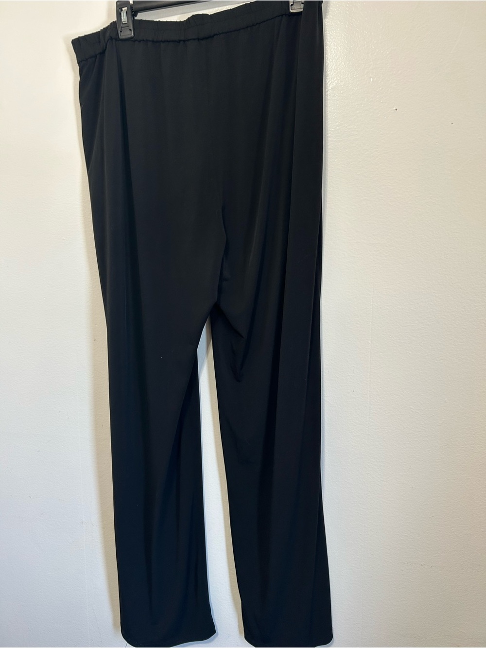 Michael Kors Black Wide-Leg Pull-On Pants